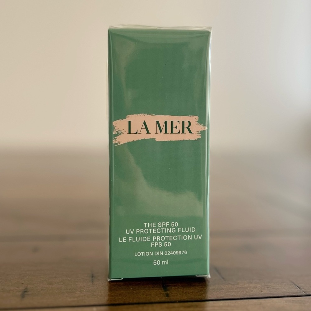 La Mer Green and Gold UV Protecting Fluid SPF 50